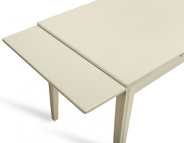 Стол деревянный раздвижной Тернс 90(130,170)х70х76 Cлоновая кость - Вид 6