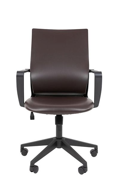 Офисное кресло Chairman 545 Россия экокожа коричневый Б/П - Вид 2
