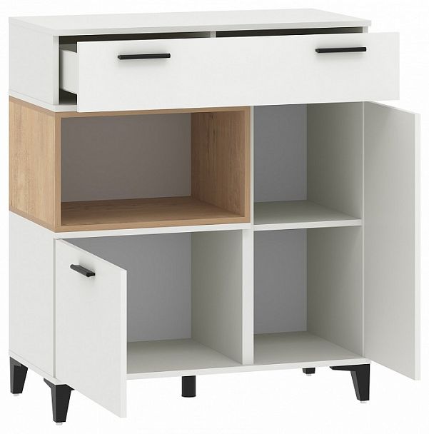 Тумба комбинированная Bergen НМ 013.80 - Вид 2