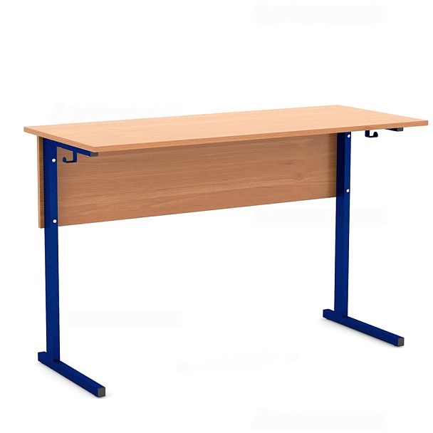 Стол ученический 110В, нерегулируемый, 2-местный на прямоугольной трубе (м/к Красный, Синий, Зеленый), гр.7 - Вид 5