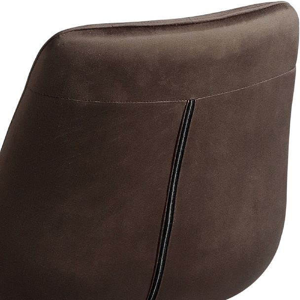 Комплект полубарных стульев Эйден, Confetti coffee/черный, 2 шт. - Вид 9