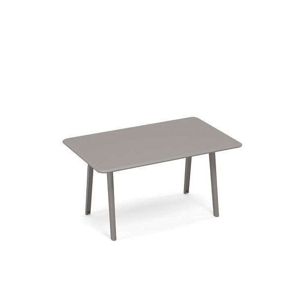 Стол для переговоров прямоугольный METAL Time metal ТМ М1 149 мокко премиум - Вид 1