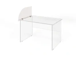 ЛАЙТ / LIGHT RLG056 Перегородка 1,6x80x40 Дуб Молочный - Фото предпросмотра