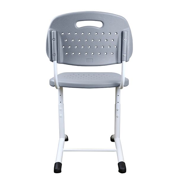 Школьный стул BOCCA, серый (каркас RAL 9016 белый), гр.4-6 - Вид 6