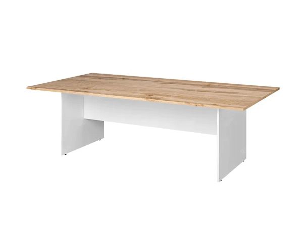 TANDEM RTD007-240-V Конференц-стол прямоугольный ун-й 2400х1200х750 Вотан/Белый - Вид 1