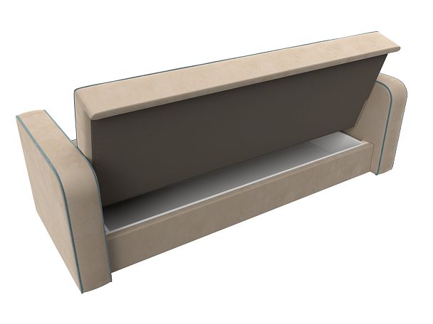 Диван-книжка Тур Велюр бежевый - Вид 8