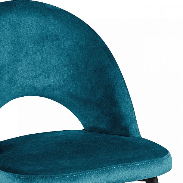 Стул кухонный Рэди изумрудный велюр/черный - Вид 8