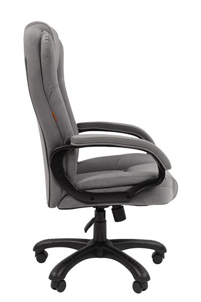 Кресло Chairman Home 600 Россия ткань Т-55 серый - Вид 3