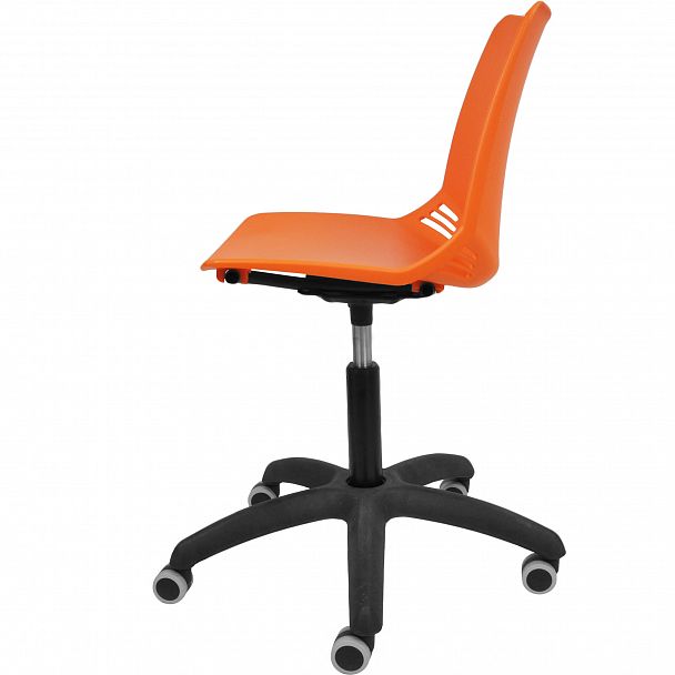 Кресло "Race SW КРЕСЛО на черной Крестовине Somalia", оранжевый - Вид 4