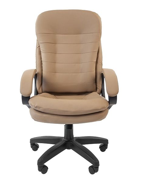 Кресло CHAIRMAN 795LT, экокожа, бежевый - Вид 2