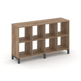 Стайл Проджект Каркас стеллажа 2 яр. SN.KS-240 Дуб Табак/Металл Антрацит 1488*400*881 - Фото предпросмотра