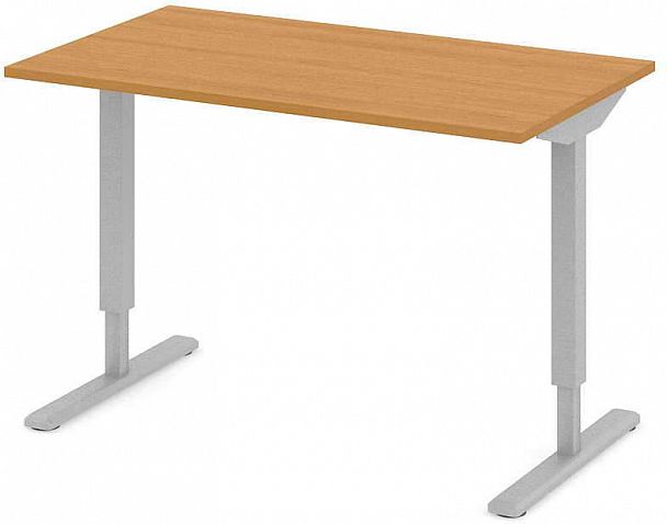 Стол офисный рабочий С-ТРС16 "Трансформер" ПК-ТРС-СТ140Х80/ЭР-В1-24 ольха - Вид 1