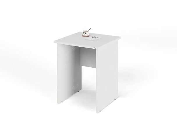 ЛАЙТ / LIGHT RLG001-6x6 Прямоугольный стол 60x60x75 Белый - Вид 4