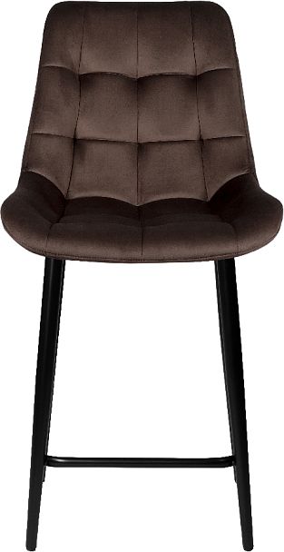 Полубарный стул Эйден, Confetti coffee/черный - Вид 2