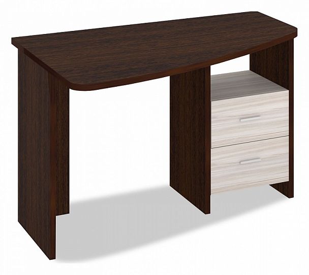 Стол письменный Домино Лайт СКЛ-Крл 120 Венге/Карамель левый - Вид 1