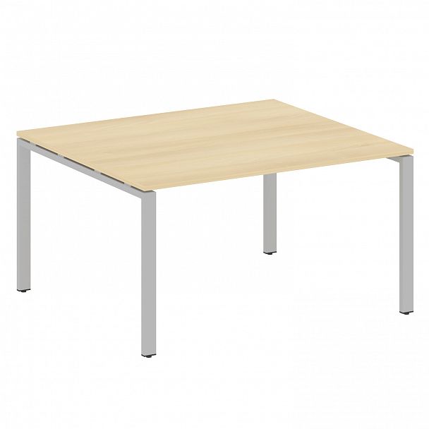 Стол для переговоров "Metal System" БП.ПРГ-1.3 акация/серый - Вид 1