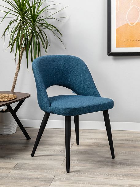 Стул Lars БлюАрт/Чёрный - Вид 7