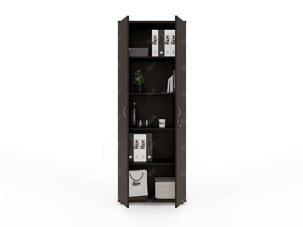 ЛАЙТ / LIGHT RLG038-70x35 Шкаф 4 полки 70x35x183 Венге - Вид 3