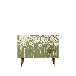 Комод Berber три ящика и дверка арт BB34/Print_53 - Фото предпросмотра