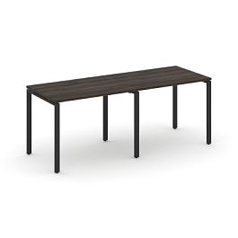 Concept Рабочая станция 2 места CN.ORS-001 Дуб Мали/Металл Черный 1960*720*750 - Фото предпросмотра