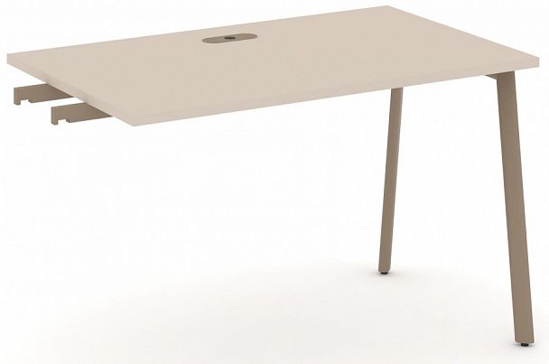 Стол приставка к опорным тумбам "ESTETICA" ES.SPR-2-LP Капучино - Вид 1