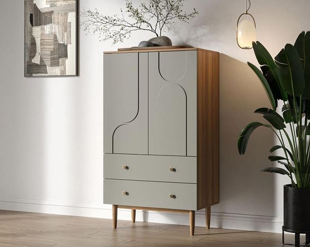 Комод с двумя дверками и двумя ящиками Arka AR14-F2 - Вид 4