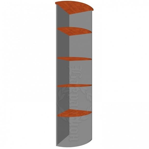 Стеллаж угловой высокий "Фаворит" СТУ-4 - Вид 1