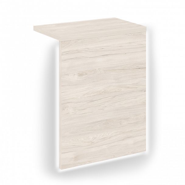 Накладка с подсветкой прямая высокая "Onix" О.R-NP.V-98.1.S денвер светлый - Вид 1