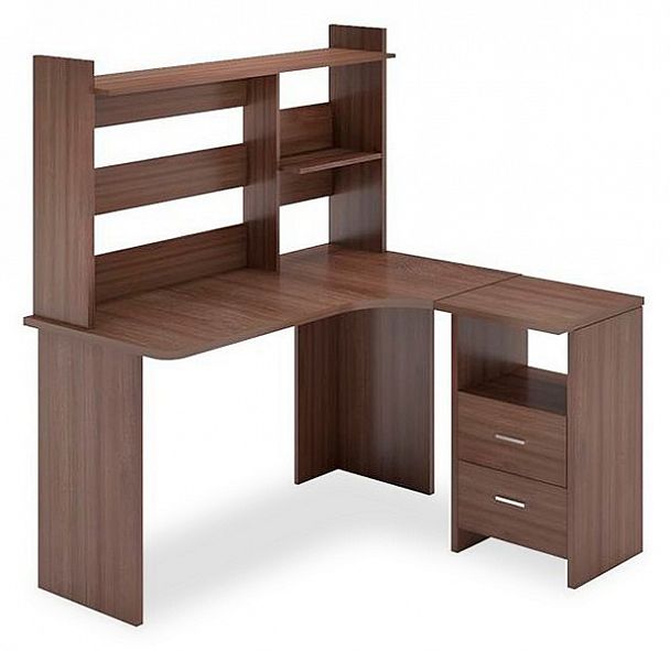 Стол компьютерный Домино Lite СКЛ-Угл130+НКЛ-130 - Вид 1