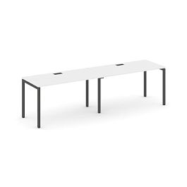 Стайл Проджект Рабочая станция 1 сторон. SN-4P.ORS-002 Белый/Металл Антрацит 2360*600*750 - Фото предпросмотра