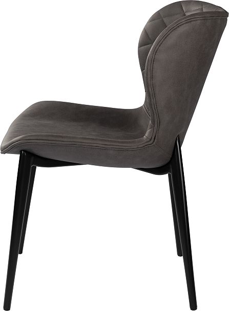 Стул на металлокаркасе Коэн Темно-серый Kiprus 13/черный - Вид 7