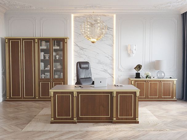 Стол для переговоров Vienna 280x90x78 орех - Вид 2