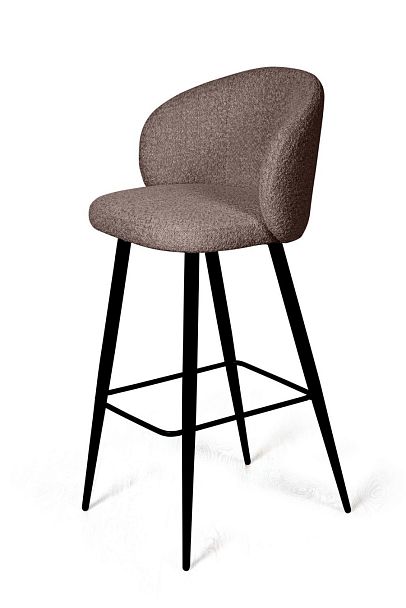 Стул полубарный Vito, букле коричневый / опора конус - Вид 1