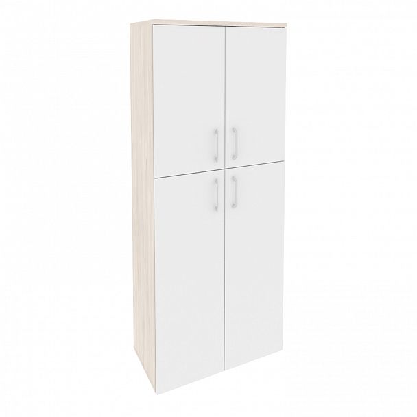 Шкаф "Onix" O.ST-1.8 денвер светлый/белый - Вид 1