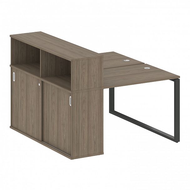 Рабочая станция "Metal System" БО.РС-СШК-2.1 вяз/антрацит - Вид 1