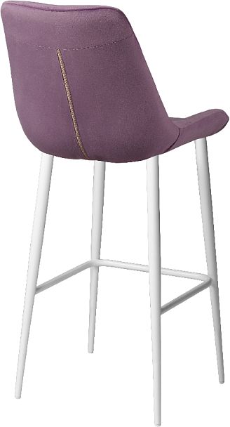 Барный стул Эйден, Confetti lilac/белый - Вид 4