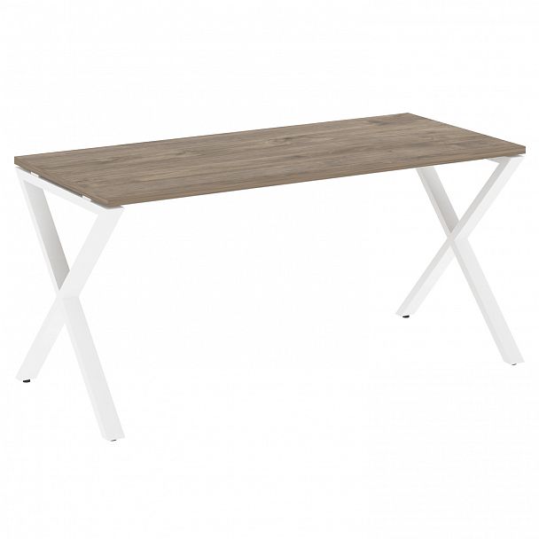 Стол рабочий "Loft" VR.L-SRX-4.7 тиквуд темный/белый - Вид 1