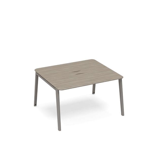 Стол для переговоров с кабель-каналом METAL Time metal ТМ М1 154 вяз либерти - Вид 1