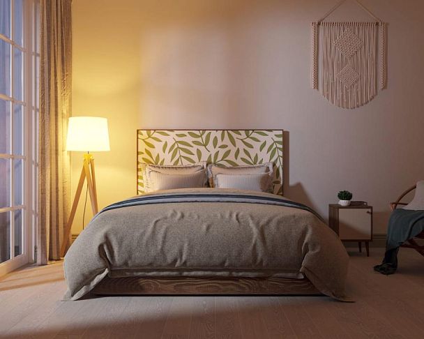 Кровать Berber 160х200 см 28 принт арт BB41/Print_28 - Вид 2