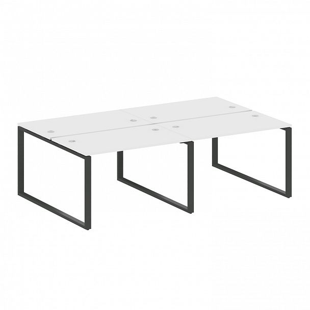 Рабочая станция "Metal System" БО.СМ-4.2 белый/антрацит - Вид 1