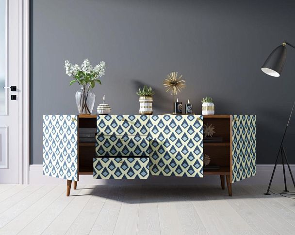 Комод Berber удлиненный принт 13 арт BB11/Print_13 - Вид 2