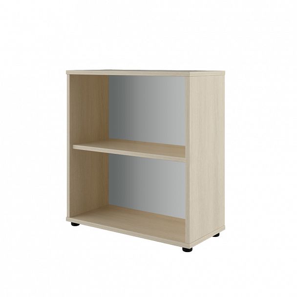 Стеллаж низкий Grand 78x36x84 светлый дуб - Вид 1