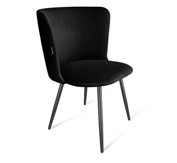 Обеденная группа Sheffilton SHT-DS295 белый мрамор/чёрный муар - Вид 7