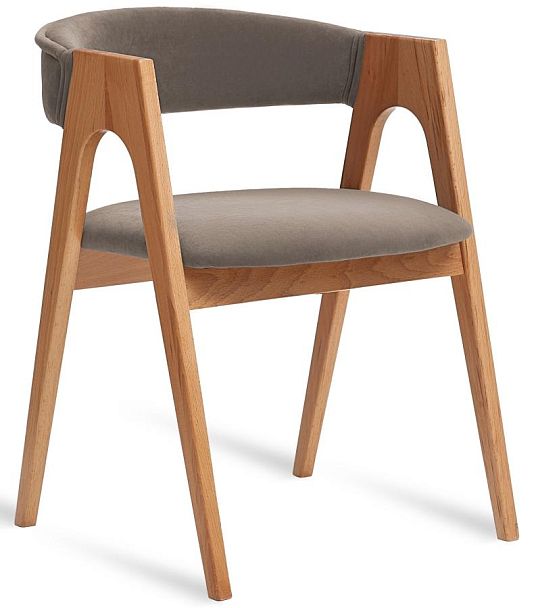 Стул деревянный Кайто Бук натуральный/Латте - Вид 2