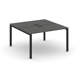 Стайл Проджект Рабочая станция 2-х сторон. SN-6P.DRS-012 Антрацит/Металл Черный 1180*1432*750 - Фото предпросмотра