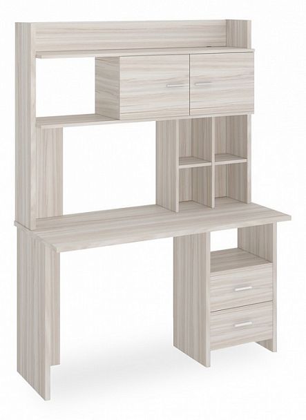 Стол компьютерный Домино Lite СКЛ-Прям130+НКЛХ-130 К Карамель - Вид 1