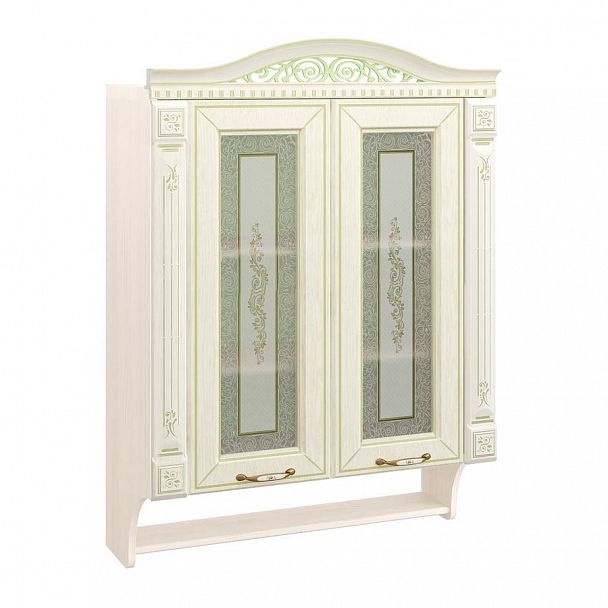 Шкаф-витрина "Оливия Крем" 71.15 - Вид 1