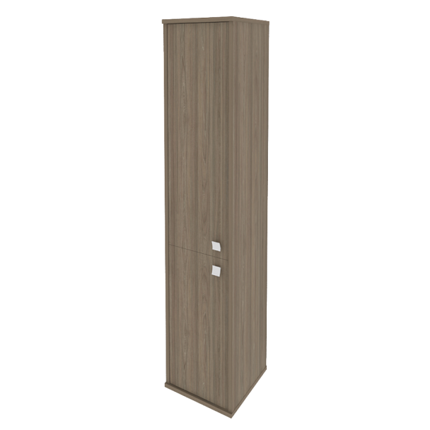 Style Шкаф высокий узкий левый Л.СУ-1.3 (L) Вяз 412*410*1980 - Вид 1