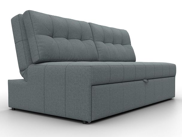 Диван прямой Лига-107 (160) Рогожка серый - Вид 3