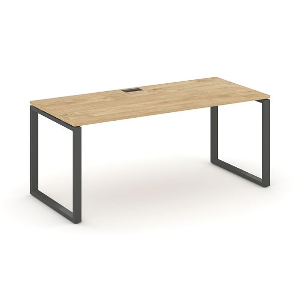 Style Project Direct Direct Стол письменный SN-6O.SR-023.M Тиквуд Светлый/Металл Антрацит 1380*800*750 - Вид 1